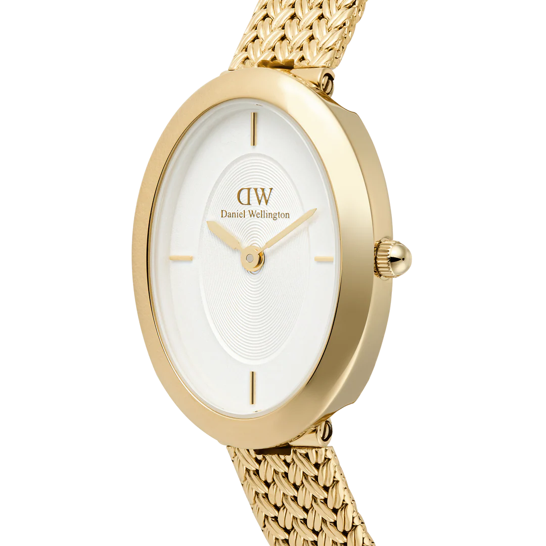 Daniel Wellington Juliette Braided Mesh | Gold - John Ross Jewellers