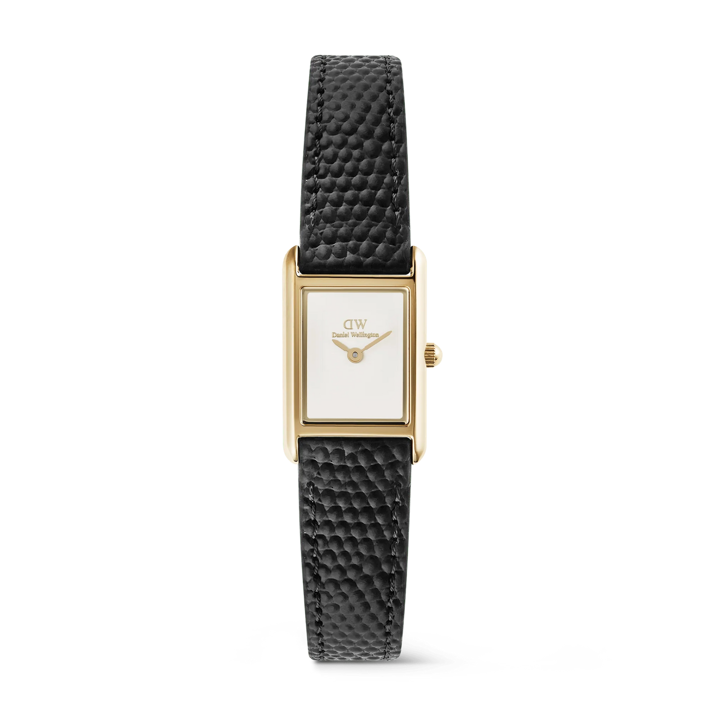 Daniel Wellington Bound Mini Black Lizard | Gold - John Ross Jewellers