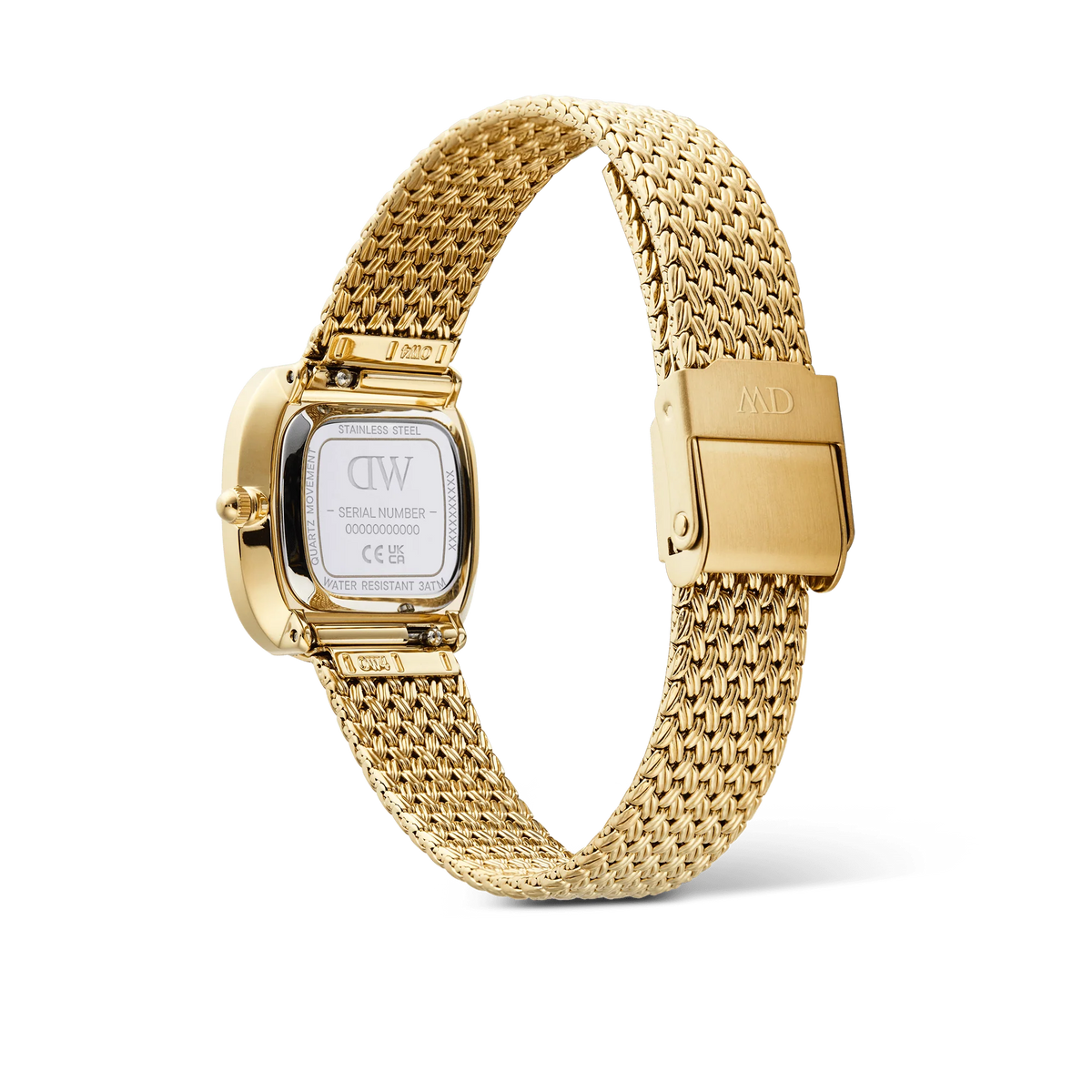 Daniel Wellington Margot Braided Mesh | Emerald Gold