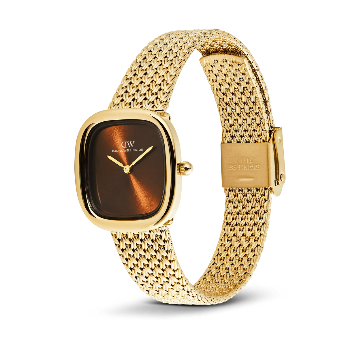 Daniel Wellington Margot Braided Mesh | Amber Gold