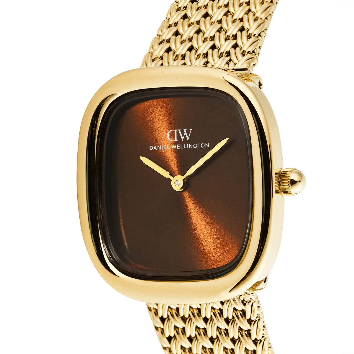 Daniel Wellington Margot Braided Mesh | Amber Gold