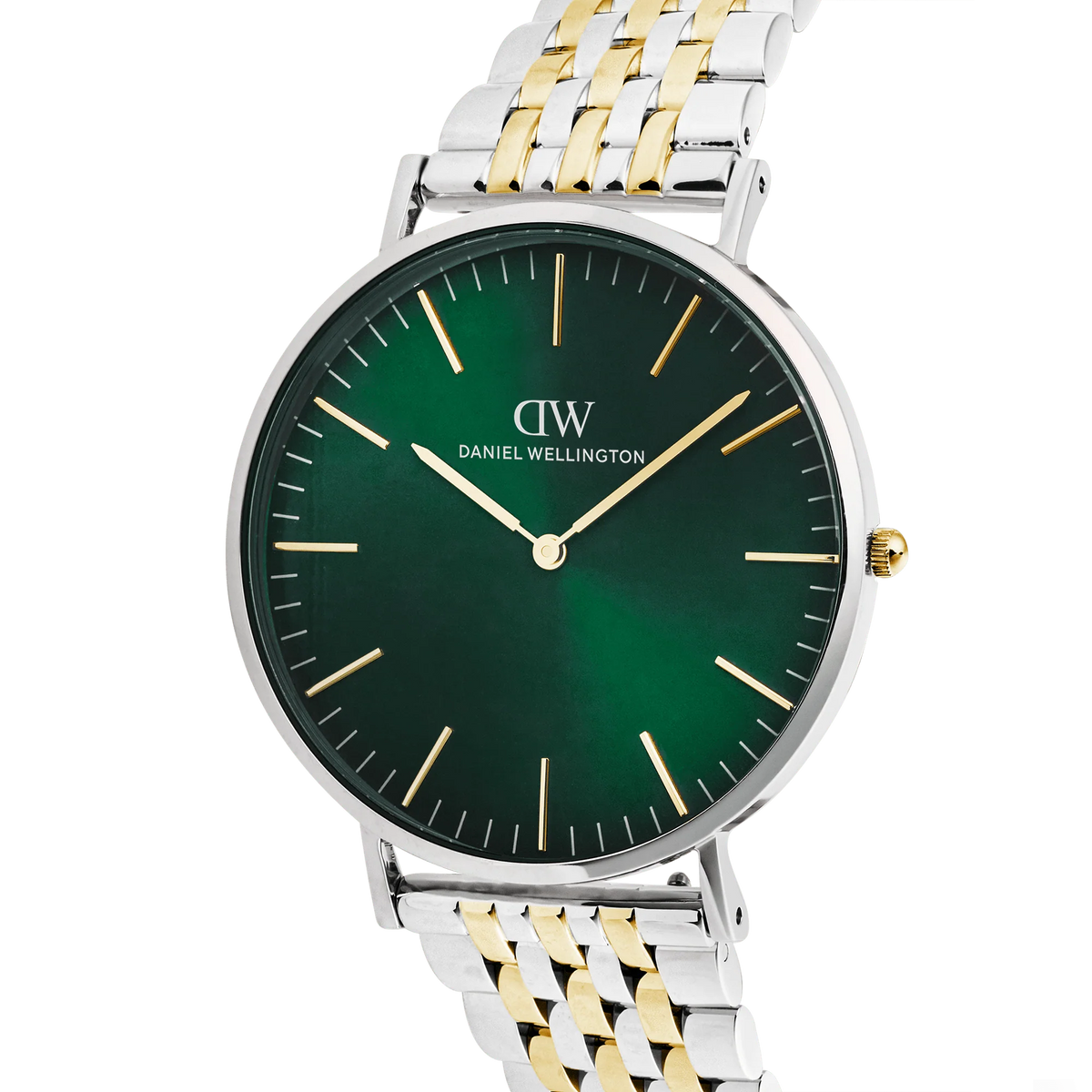 Daniel Wellington Classic 7-Link Emerald Two Tone | 40mm