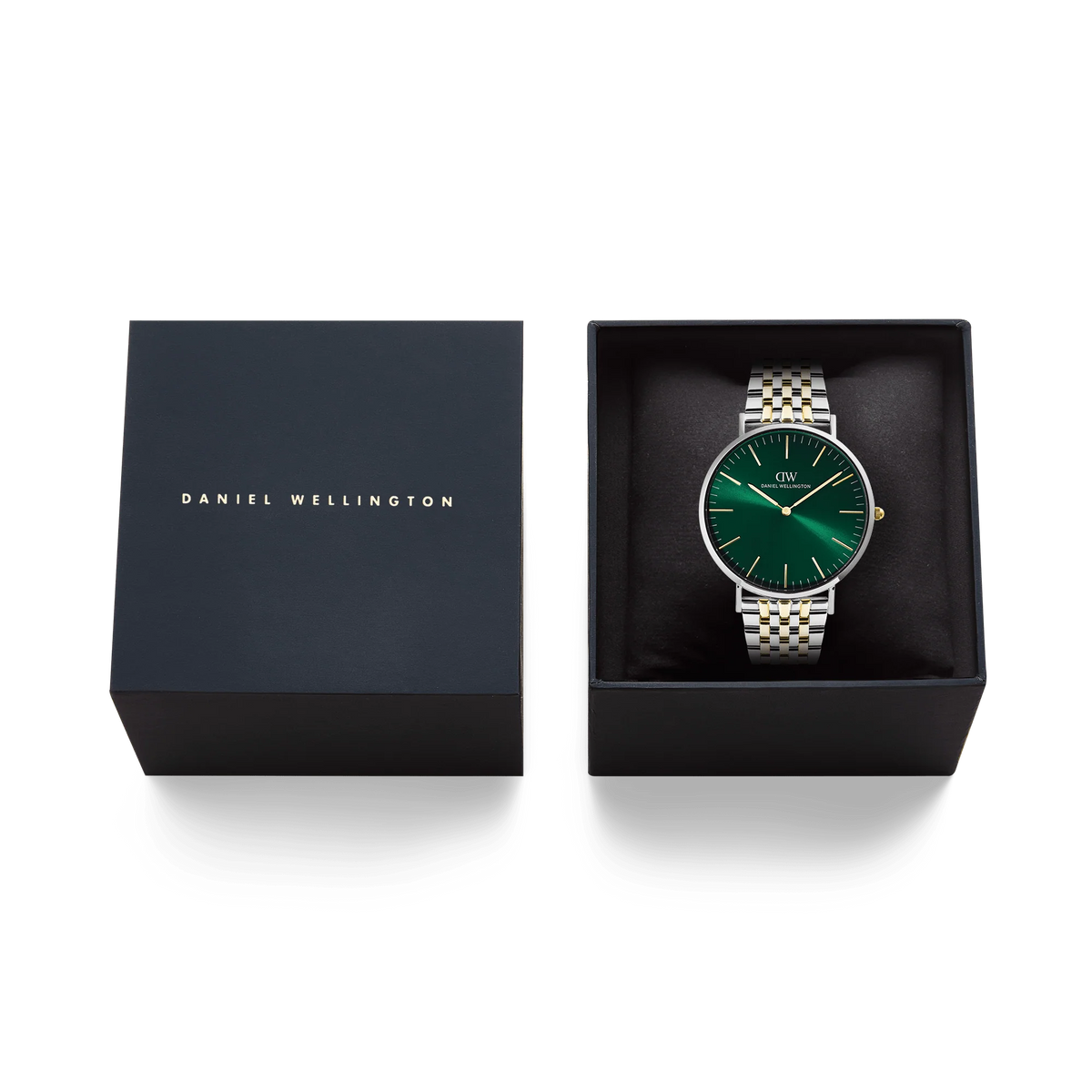 Daniel Wellington Classic 7-Link Emerald Two Tone | 40mm