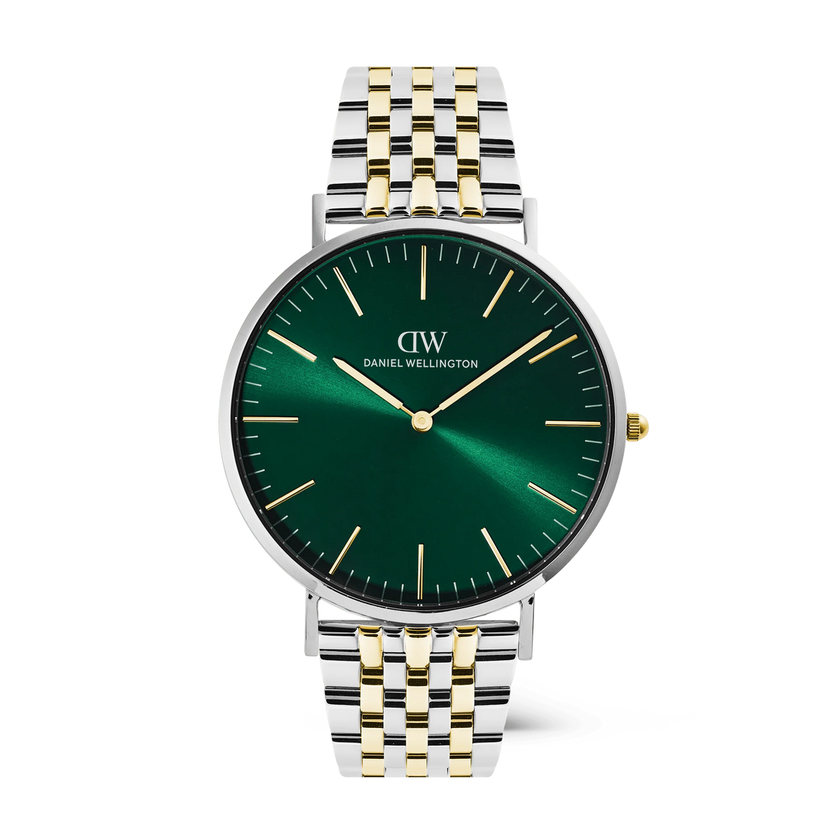 Daniel Wellington Classic 7-Link Emerald Two Tone | 40mm