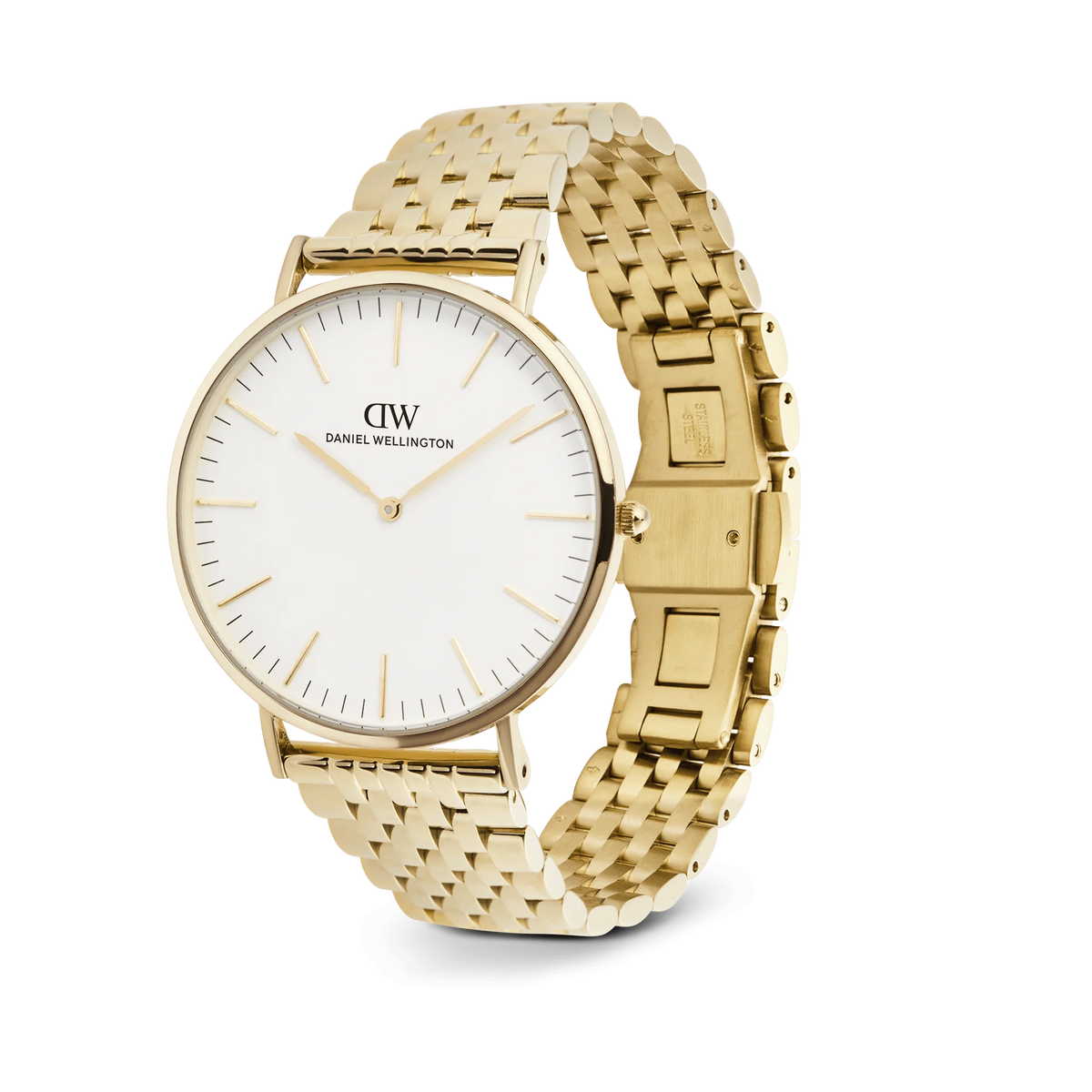 Daniel Wellington Classic 7-Link Gold | 40mm