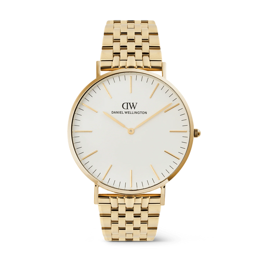 Daniel Wellington Classic 7-Link Gold | 40mm