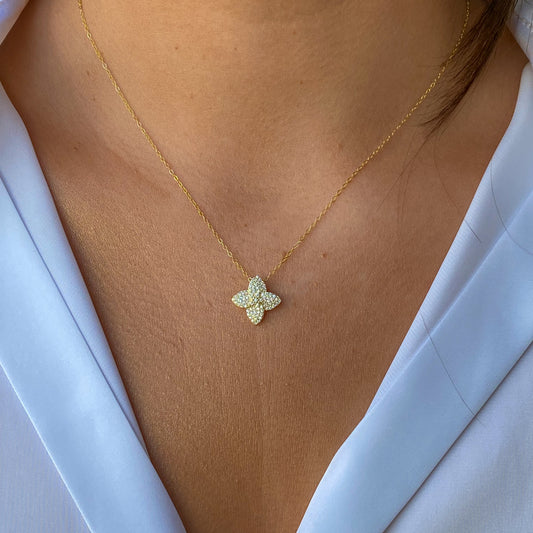 Sunshine Louis Pendant Necklace | CZ - John Ross Jewellers