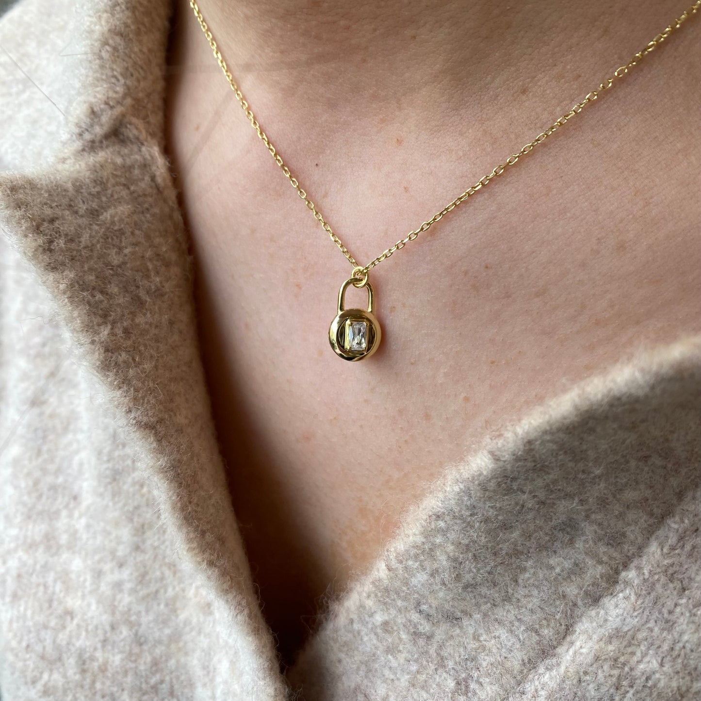 Sunshine CZ Pendant Necklace | 40+5cm - John Ross Jewellers