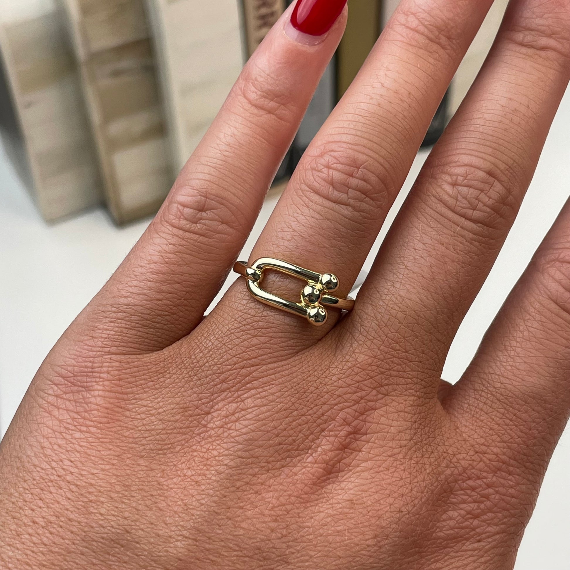 Sunshine Linked Ring - John Ross Jewellers