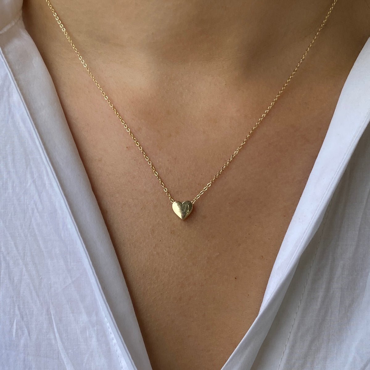 Sunshine Heart Slider Necklace | 42 + 2cm