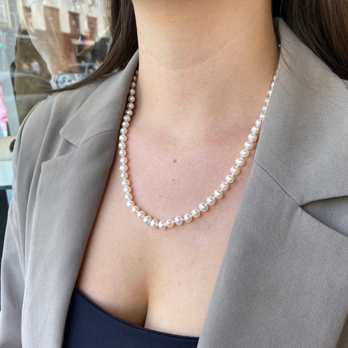 Cultured Freshwater Pearl Necklace