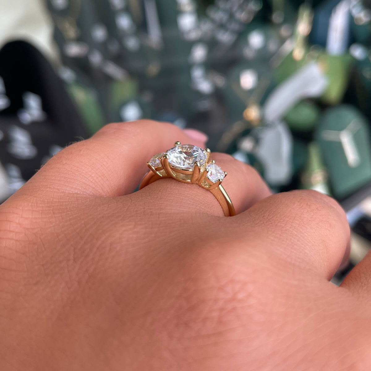 Sunshine CZ Ring