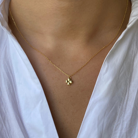 Sunshine Quatrefoil Necklace | 42 + 3cm