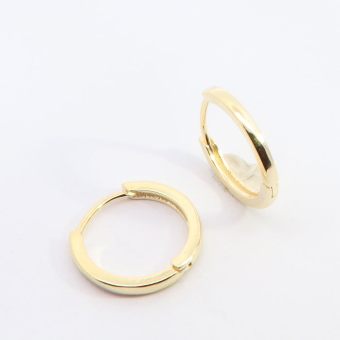 Sunshine Simple Huggie Hoop Earrings