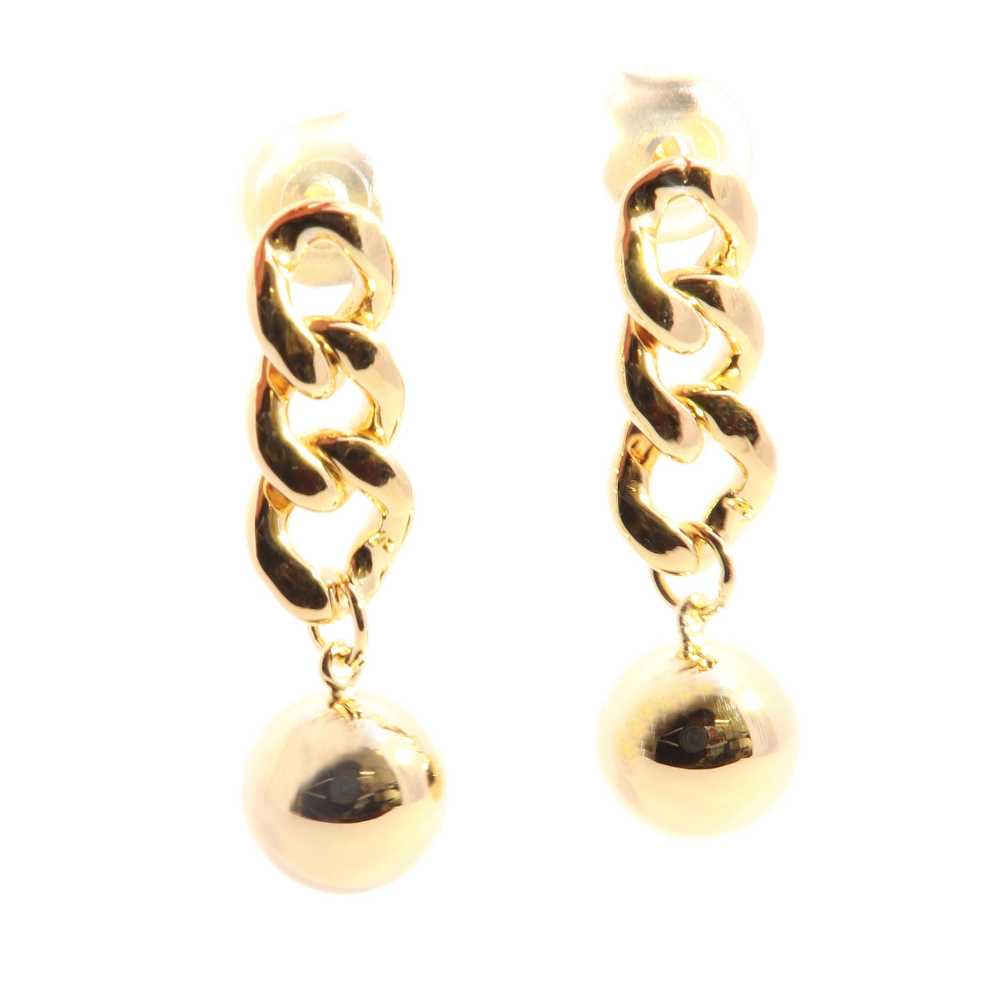 Sunshine Sphere Chain Drop Earrings - John Ross Jewellers