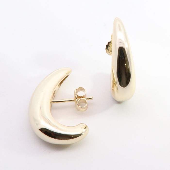 Sunshine Chunky J Hoop Earrings