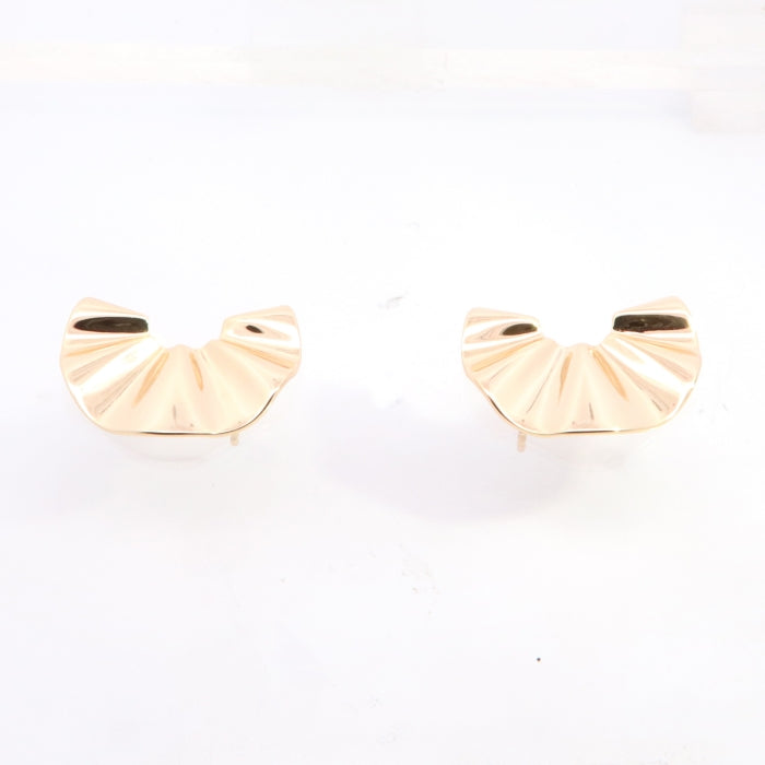 Sunshine Deco Fan Stud Earrings