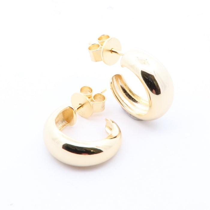 Sunshine Chunky Hoop Earrings - John Ross Jewellers