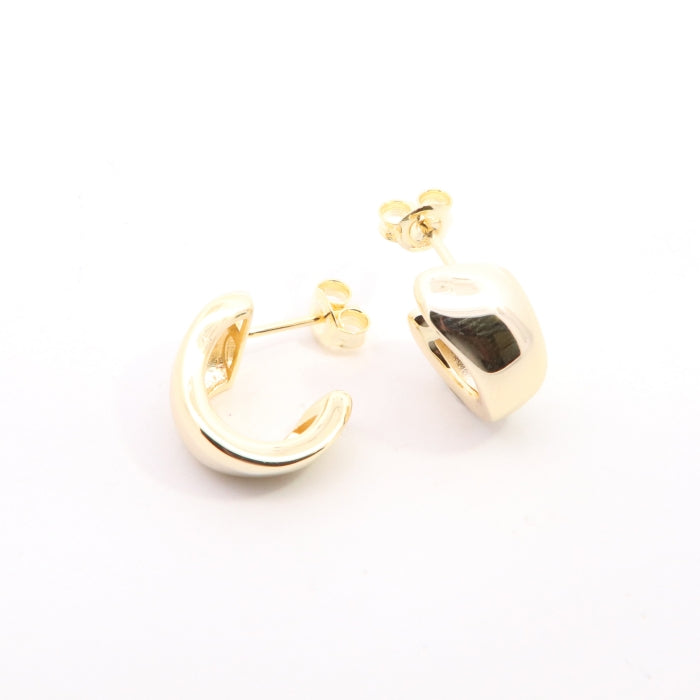 Sunshine Stud Hoop Earrings - John Ross Jewellers