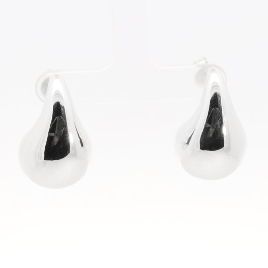Silver Drop Earrings | Large - John Ross Jewellers