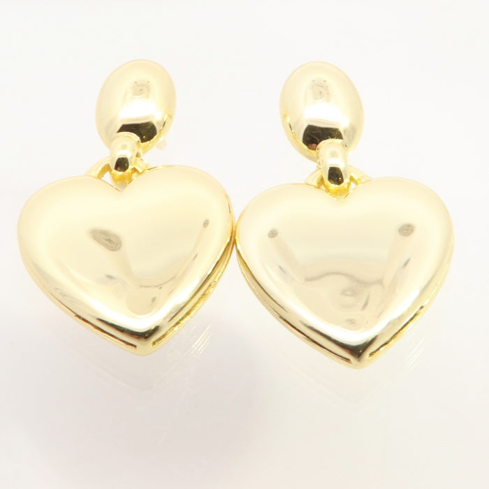 Sunshine Puffed Heart Drop Earrings - John Ross Jewellers
