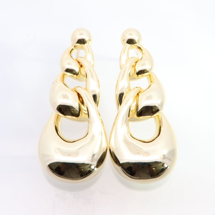 Sunshine Puffed Chain Link Drop Earrings - John Ross Jewellers