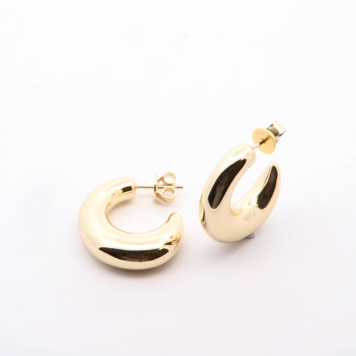 Sunshine Chunky Hoop Earrings - John Ross Jewellers
