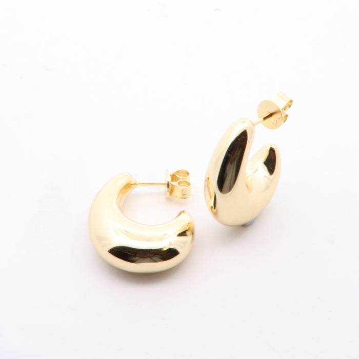 Sunshine Chunky Hoop Earrings - John Ross Jewellers