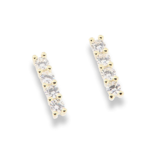 Sunshine CZ Drop Earrings