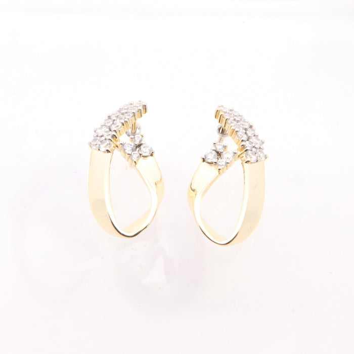 Sunshine CZ Stud Earrings - John Ross Jewellers