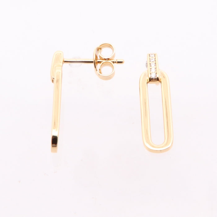 Sunshine Paper Link Drop Earrings