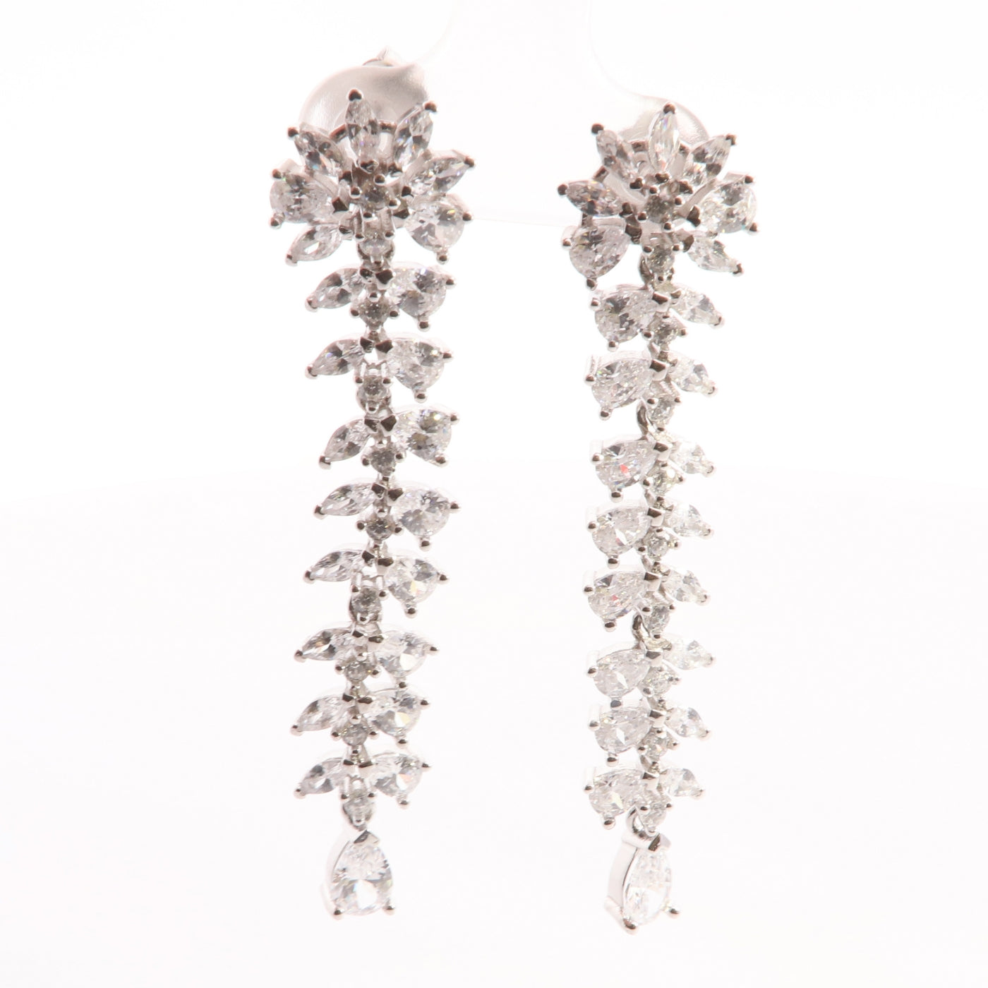 Silver Tara Drop Earrings - John Ross Jewellers