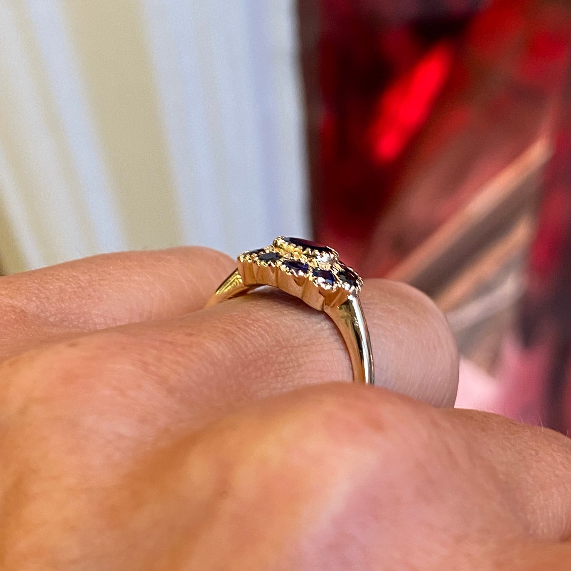 9ct Gold Sapphire Ring - John Ross Jewellers