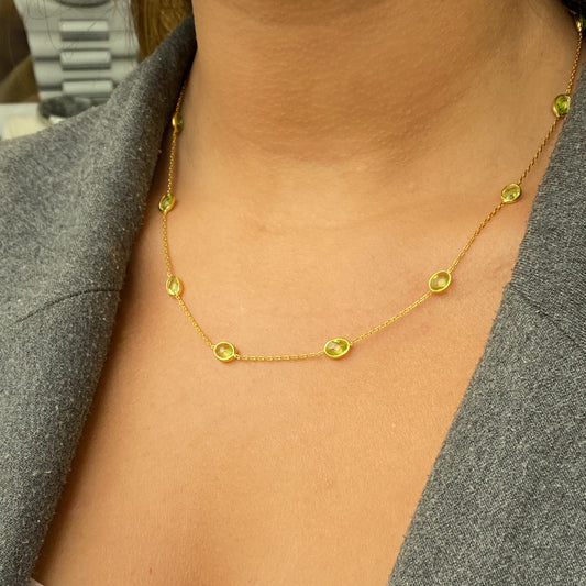 Sunshine Peridot Necklace