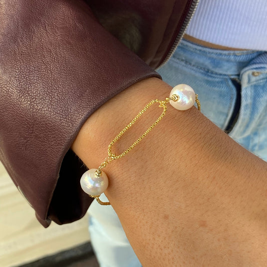 Baroque Bracelet | Marsia | Freshwater Pearl