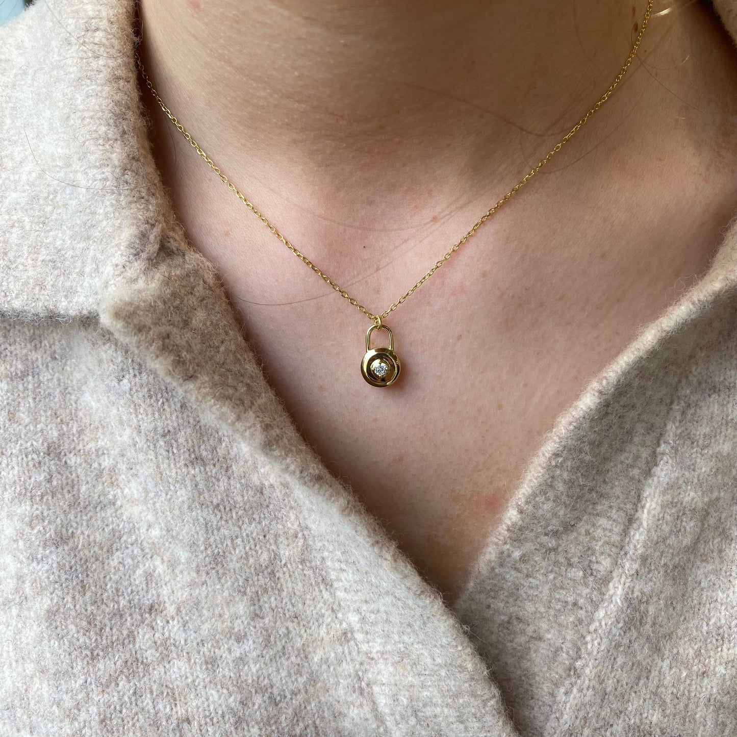 Sunshine CZ Pendant Necklace | 40+5cm - John Ross Jewellers