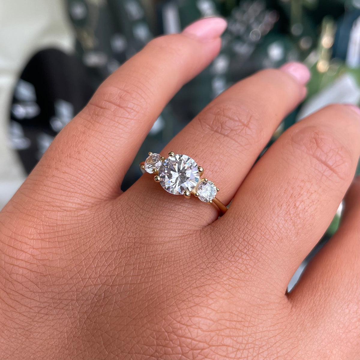 Sunshine CZ Ring