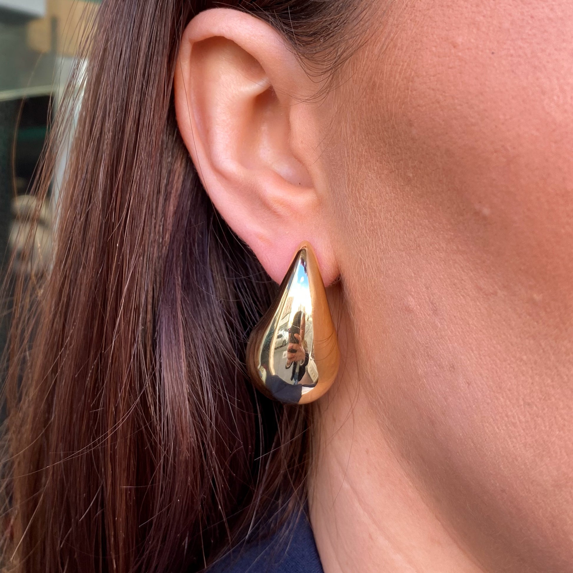 Sunshine Maximum Chunk Hoop Earrings - John Ross Jewellers