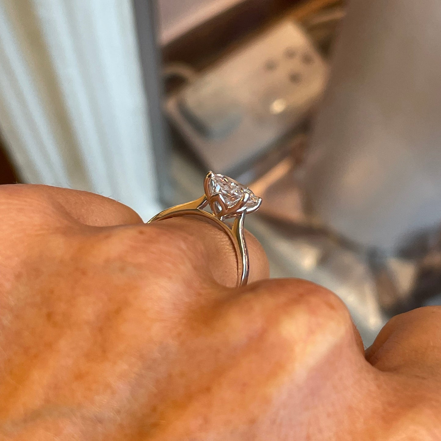 Platinum Oval Solitaire Engagement Ring | 3.01ct Certificated - John Ross Jewellers