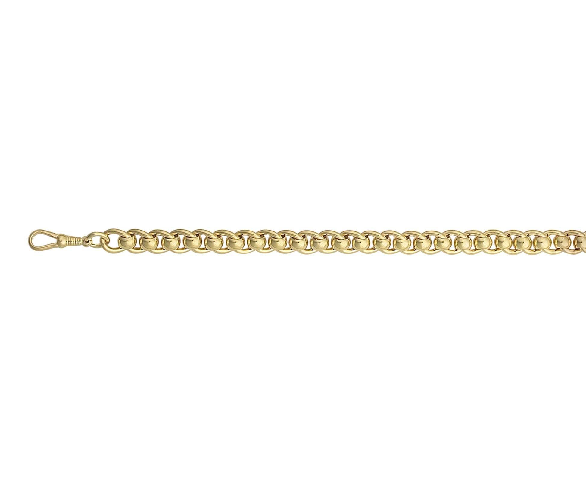 9ct Gold Heavy Florentine Bracelet - John Ross Jewellers