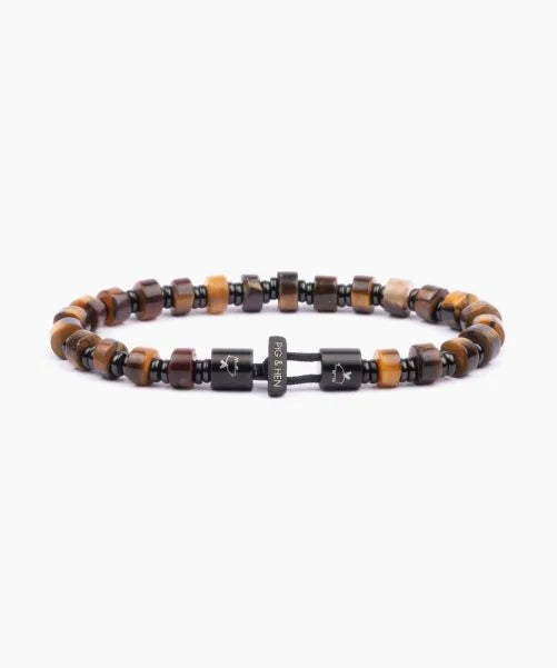 PIG & HEN Brontide 6 Tiger Eye | Black - John Ross Jewellers