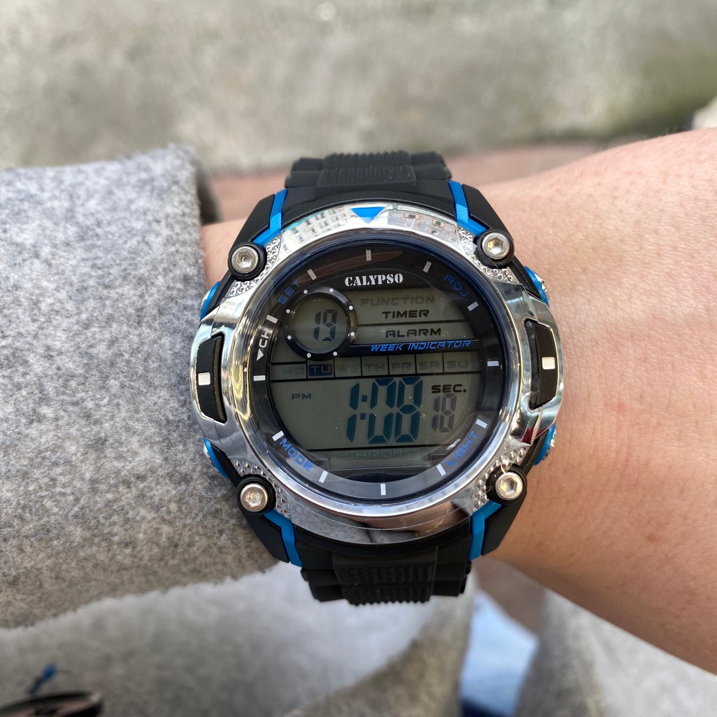 Q&Q Calypso Gents Digital Watch | Blue