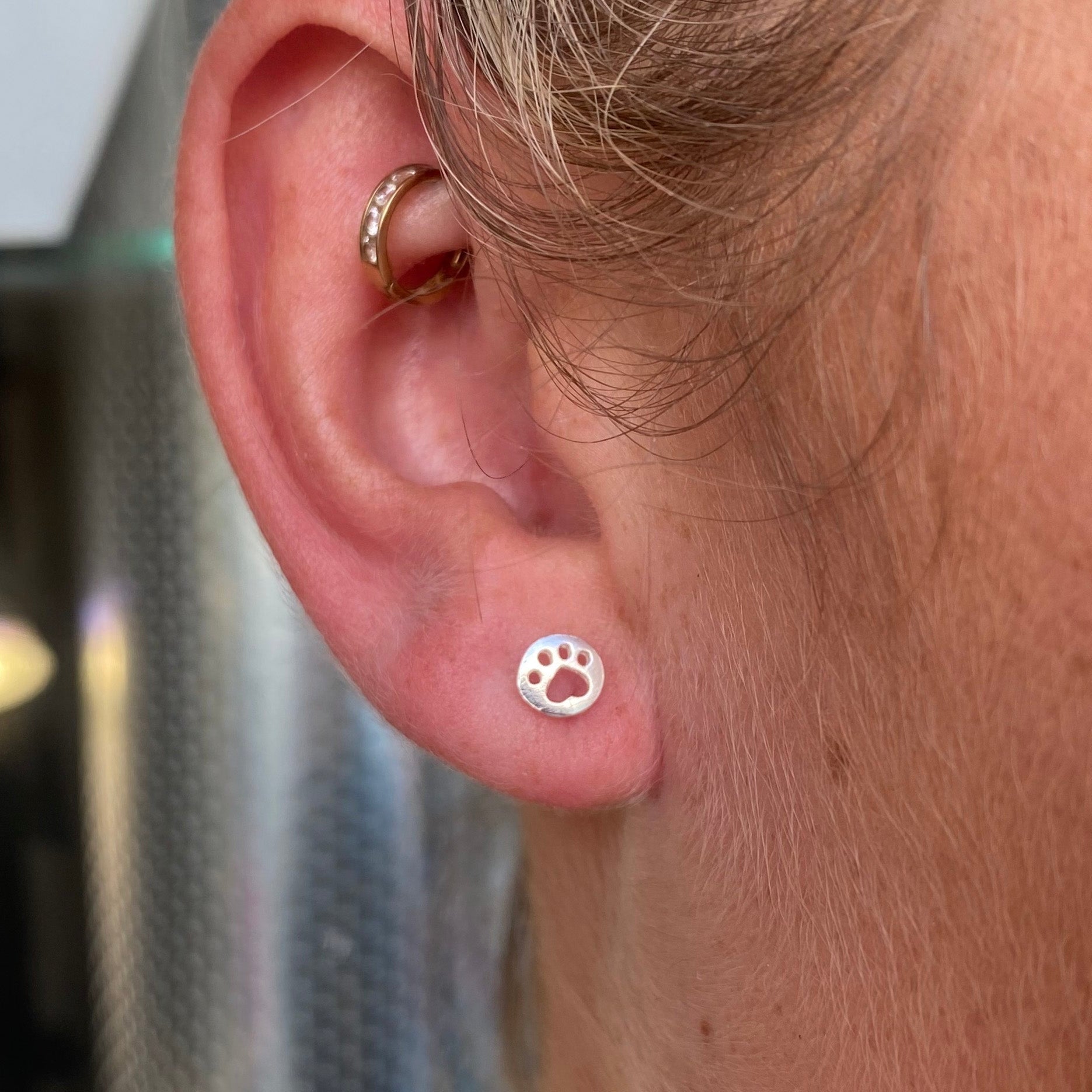 Pretty Paw Stud Earrings - John Ross Jewellers