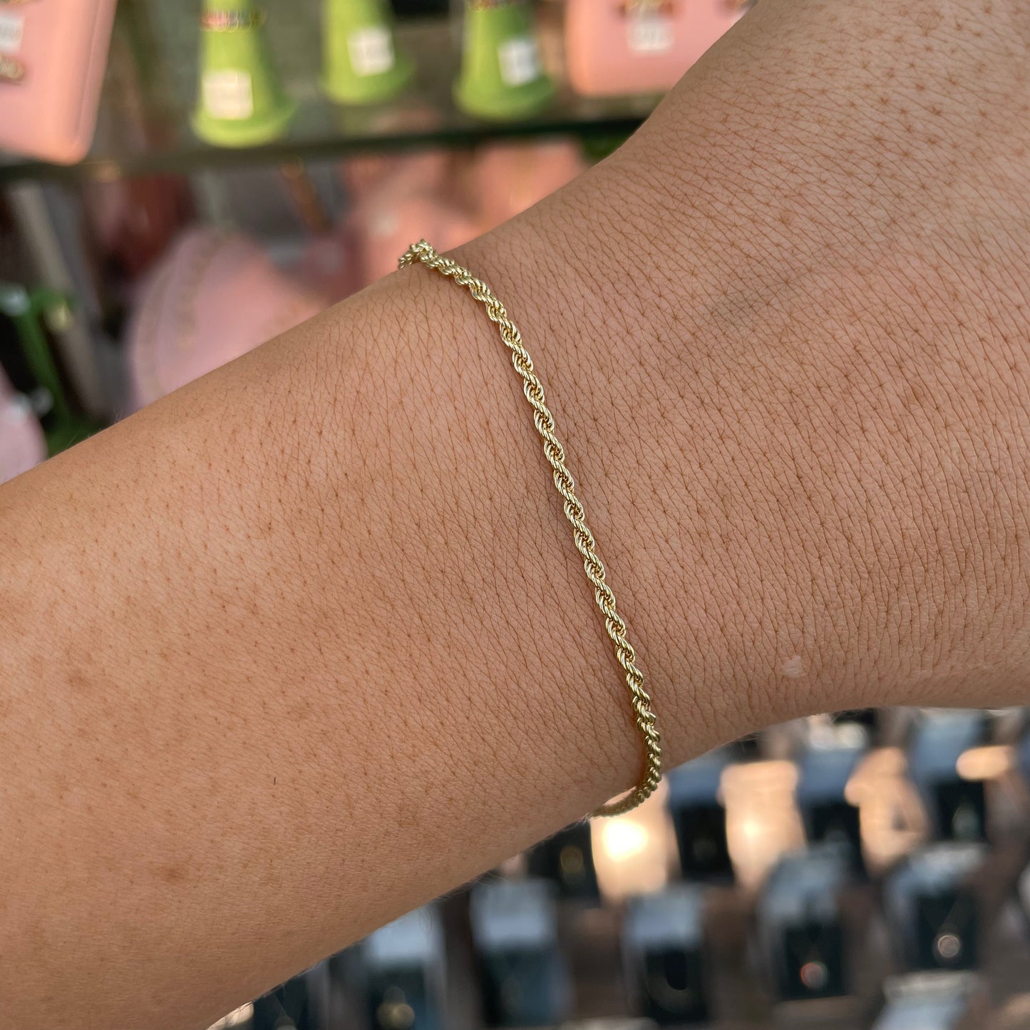 Sunshine Delicate Rope Bracelet - John Ross Jewellers