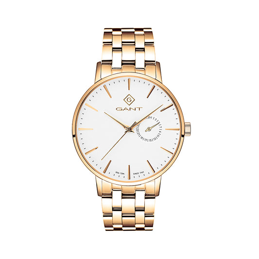 Gant Park Hill III Gold | White - John Ross Jewellers