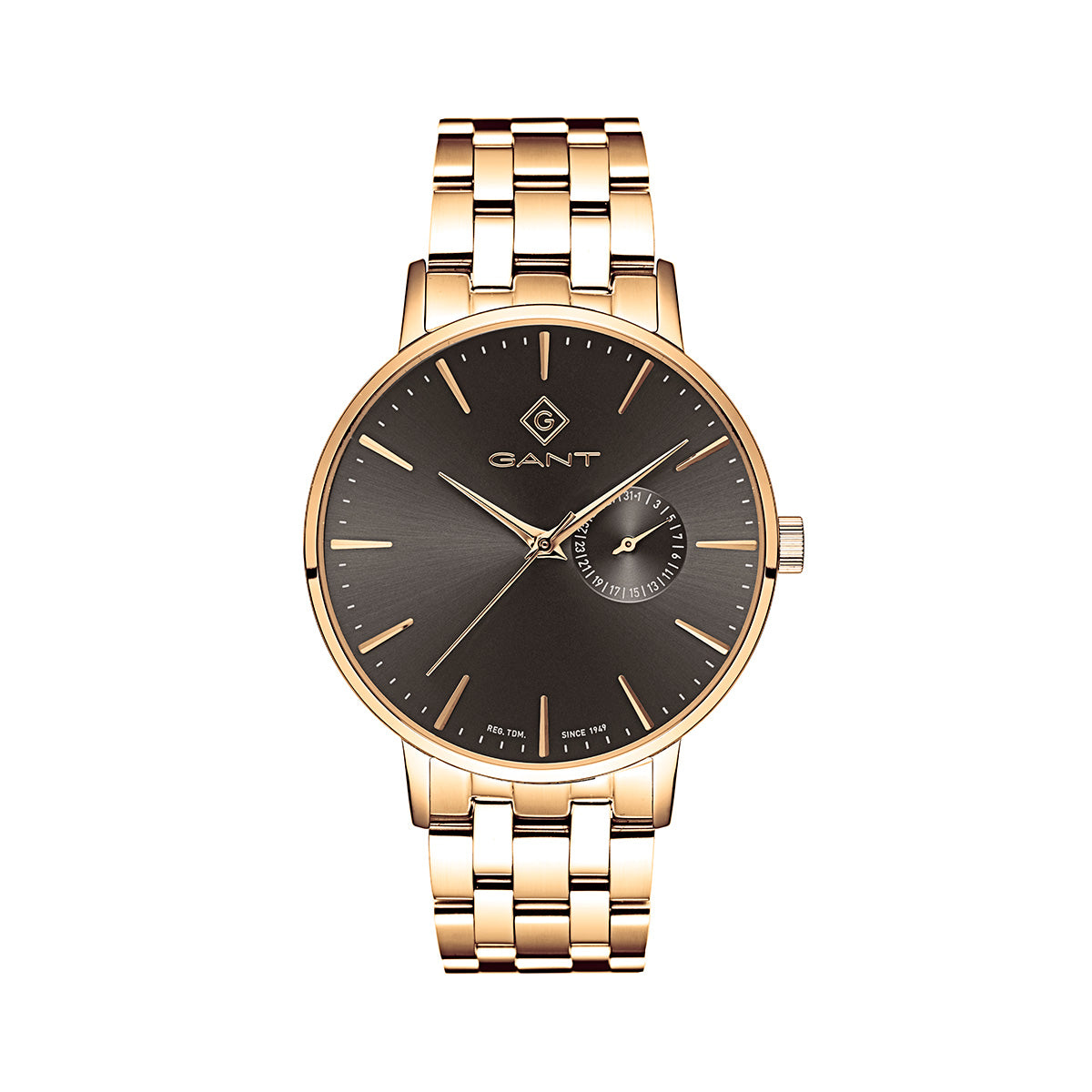 Gant Park Hill III Gold | Antracite - John Ross Jewellers