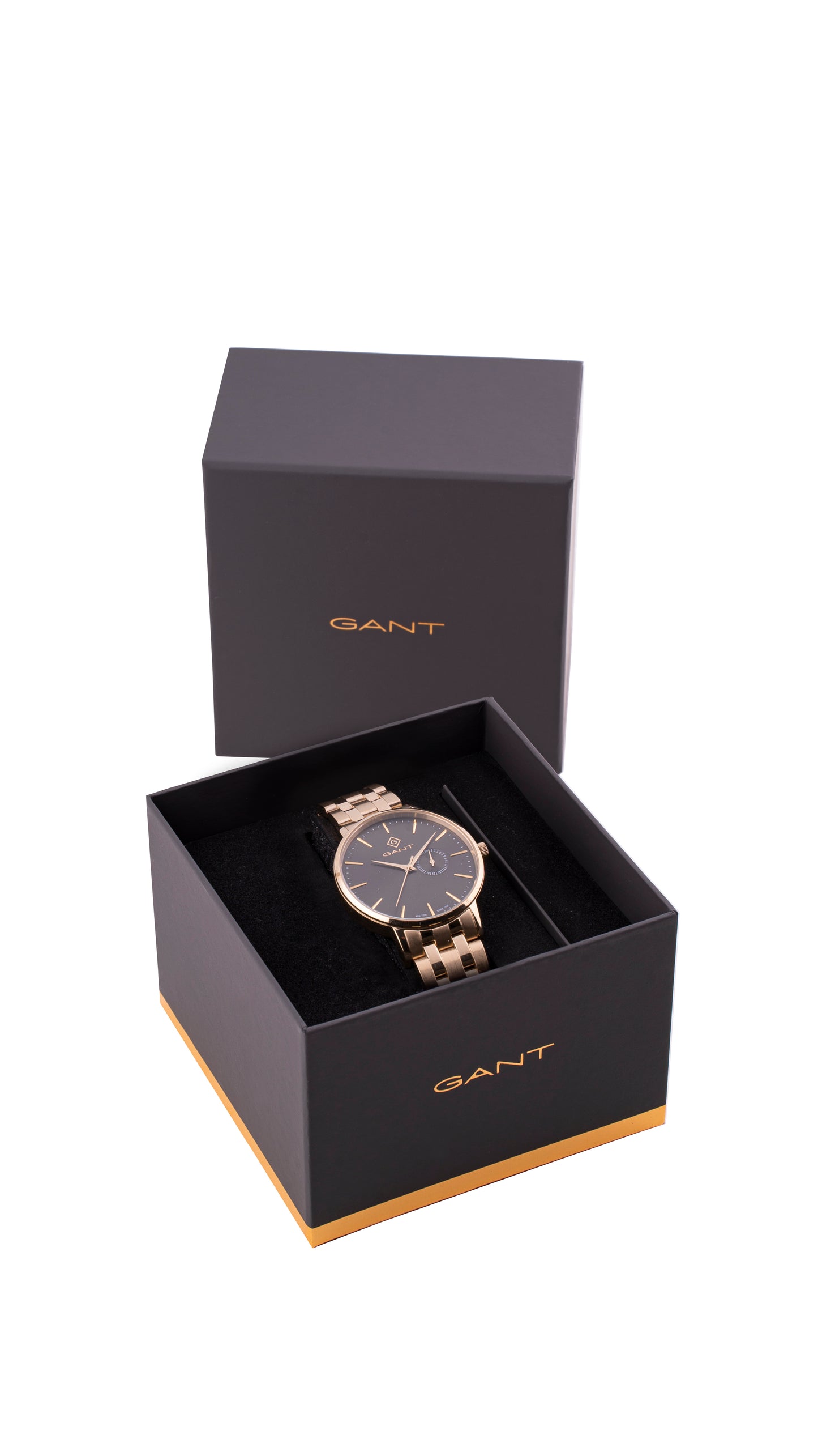 Gant Park Hill III Gold | Antracite - John Ross Jewellers