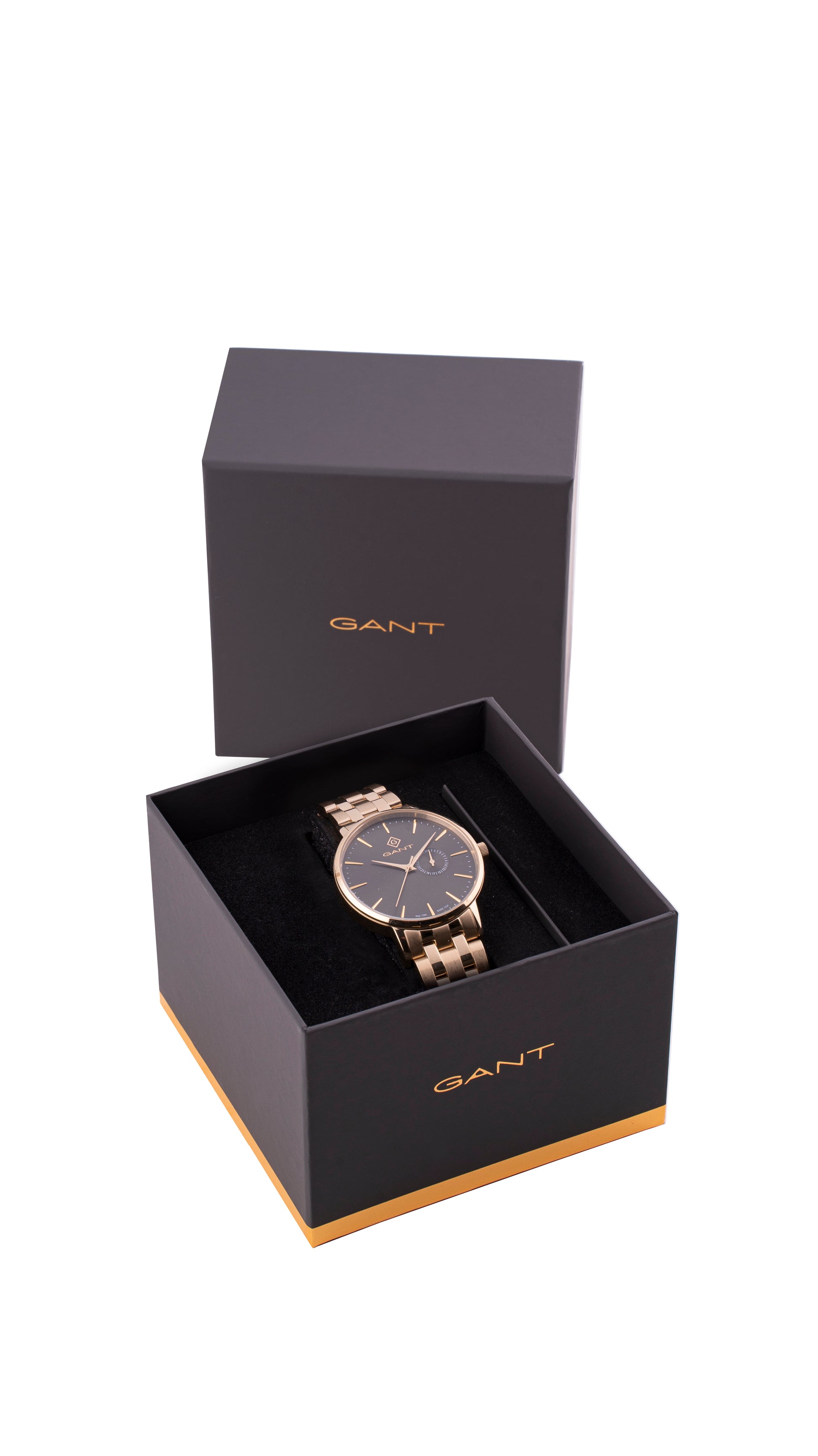 Gant Park Hill III Gold | Antracite - John Ross Jewellers