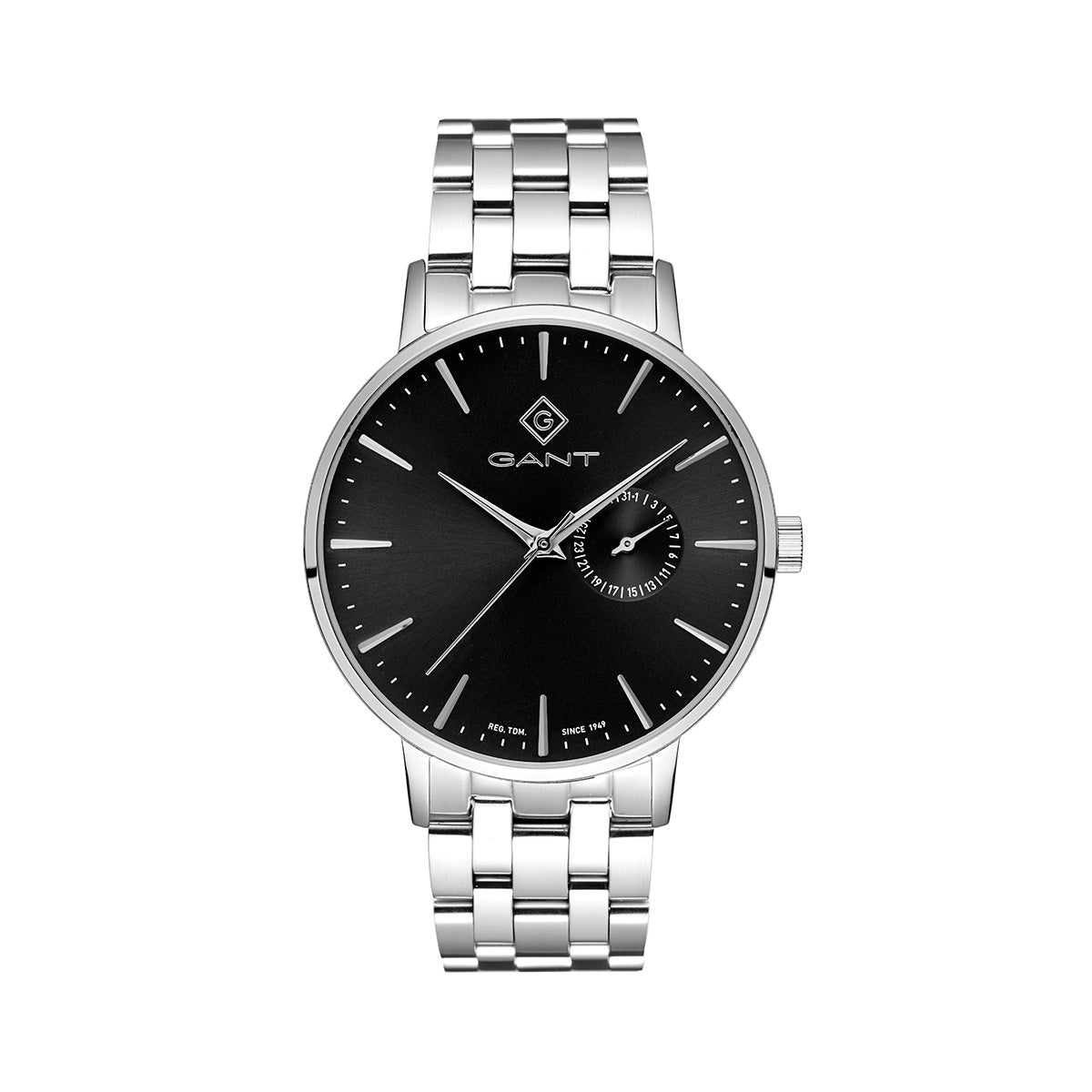 Gant Park Hill III Silver | Ebony Black - John Ross Jewellers