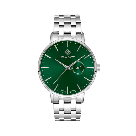 Gant Park Hill III Silver | Tartan Green - John Ross Jewellers